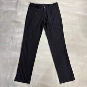 Lululemon Pants Mens 36 Black Stretch Performance Golf Casual Office Athletic